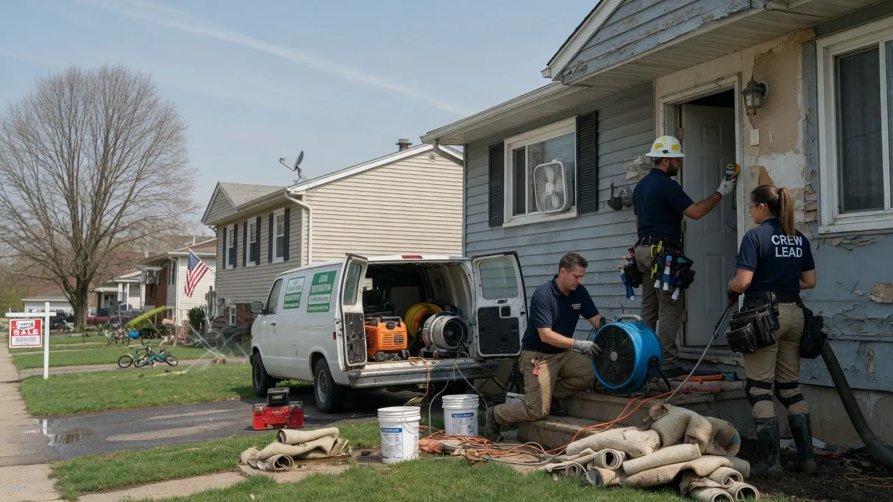 Flood Cleanup in Van Buren, MO near me